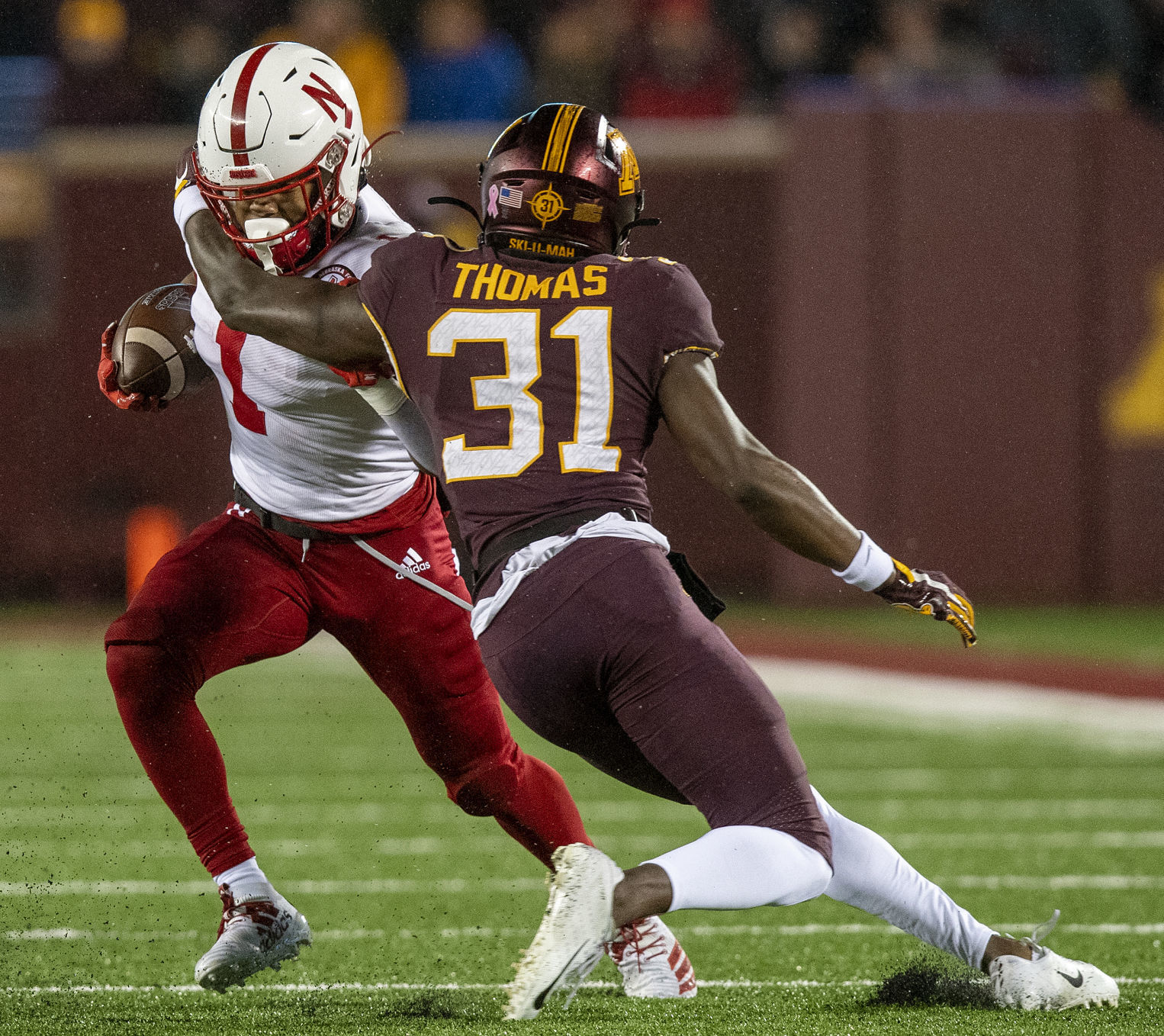 Nebraska vs. Minnesota, 10.12